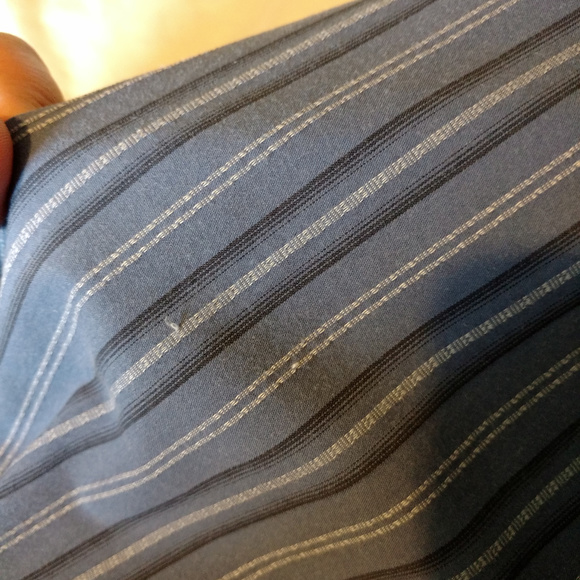Lane Bryant Blue Pinstripe Button Down 18/20 - Picture 7 of 8